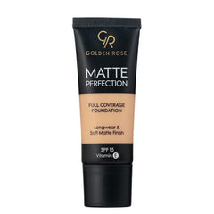 Matte Perfection Full Coverage Foundation Golden Rose