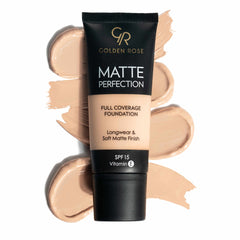 Matte Perfection Full Coverage Foundation Golden Rose