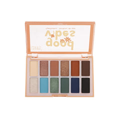 Ushas παλέτα Eyeshadow Good Vibes 4 - 14,5gr