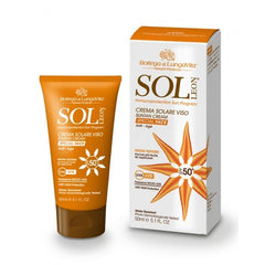 Sol Αντηλιακή κρέμα προσώπου SPF50+ Ενυδατική – Αντιγηραντική