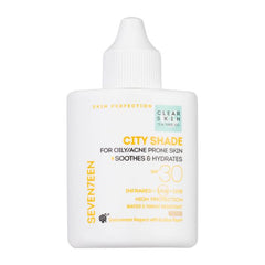 Seventeen Clear Skin City Shade SPF30 Tinted For Oily Acne Prone Skin 35ml