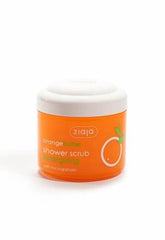 ZIAJA ORANGE BUTTER SHOWER SCRUB ENERGIZING WITH MICROGRANULES 200ML