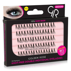 Knot Free Double Individual Eyelashes